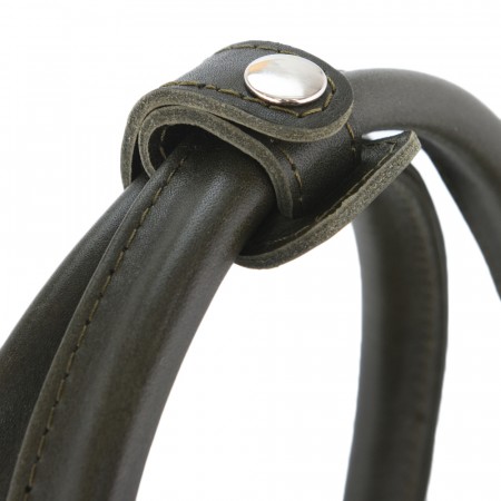 Кожаная женская сумка "Калипсо" (хаки)