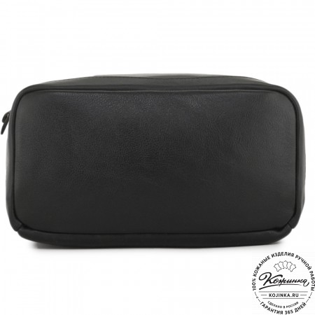 Кожаный рюкзак "Молибден" (черный)