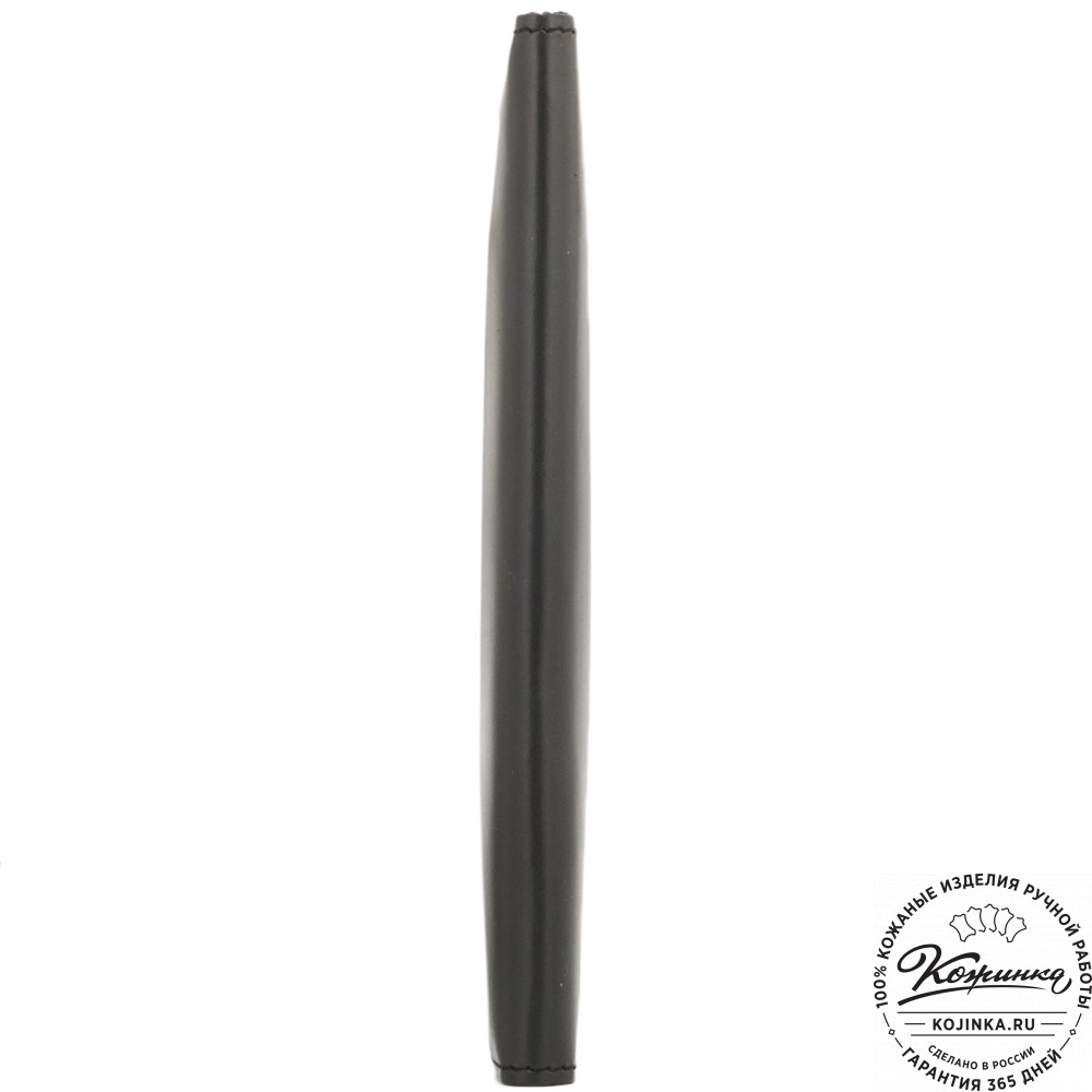 Кожаное портмоне Санкт-Петербург (черное гладкое)