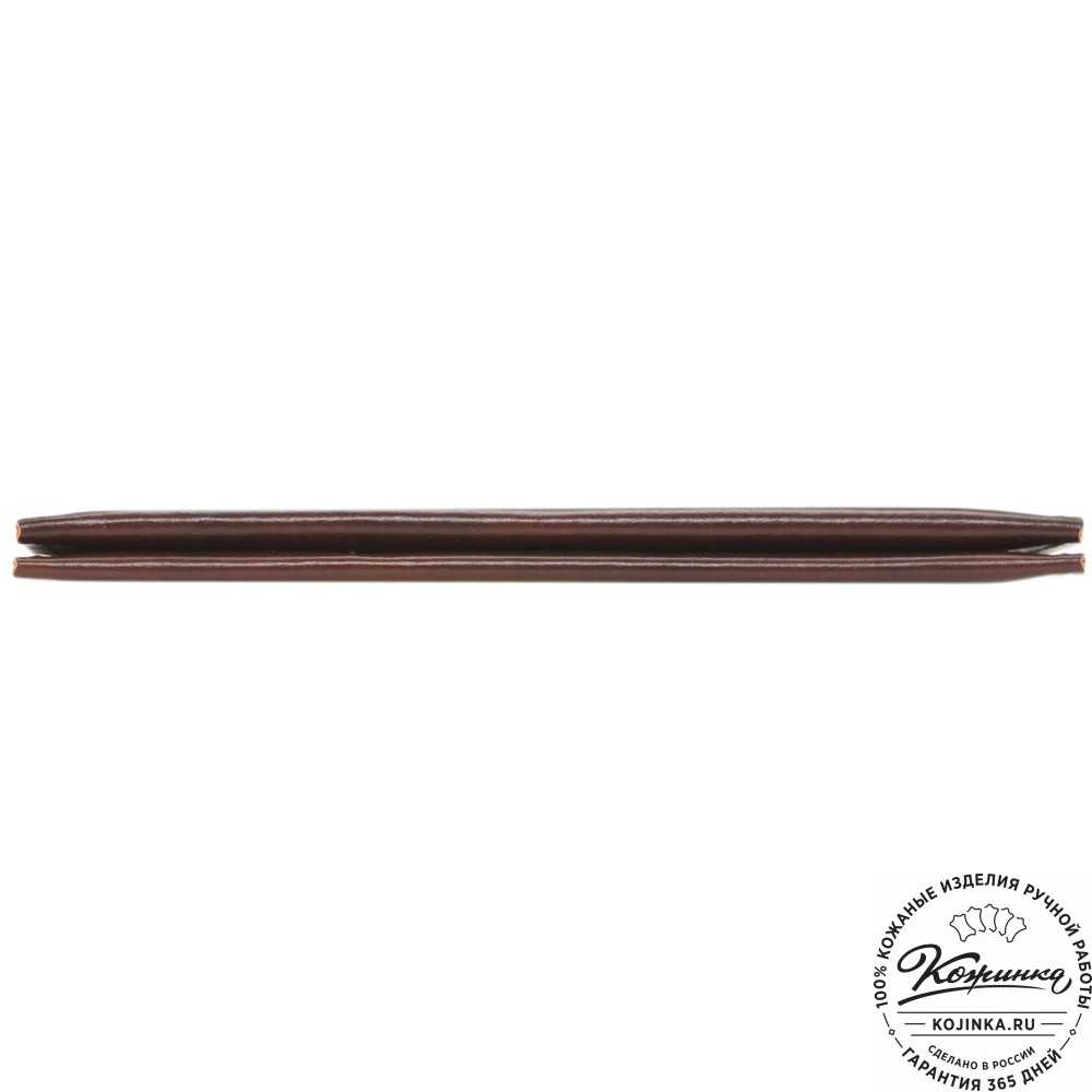 Кожаное портмоне Санкт-Петербург (коричневое гладкое)