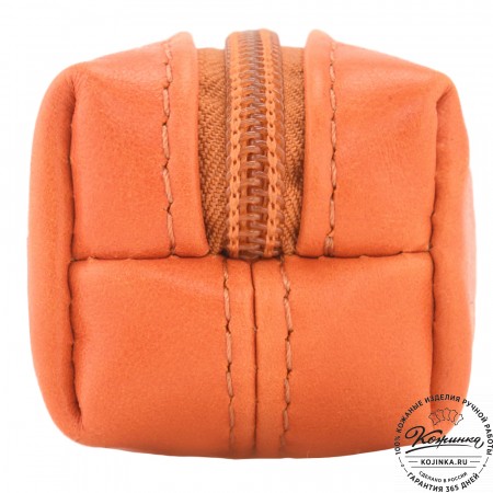 Кожаная ключница «Мальта нью» (оранж)