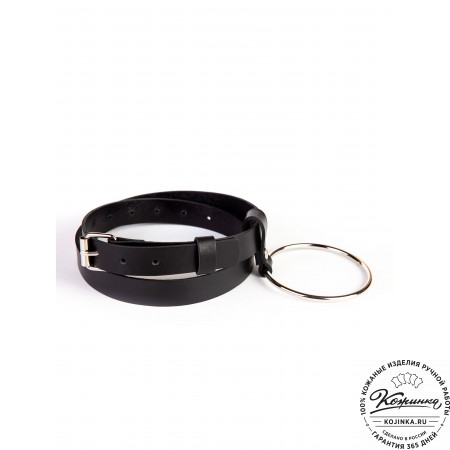 Кожаный пояс Nexy (чёрный)