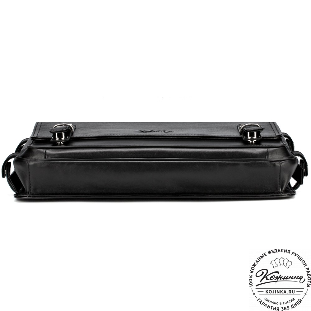 Кожаный портфель "Арамис" (черный)