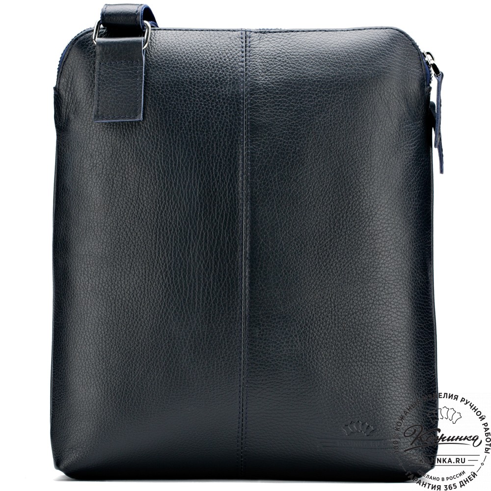 Кожаная сумка "Дороти" (синяя)