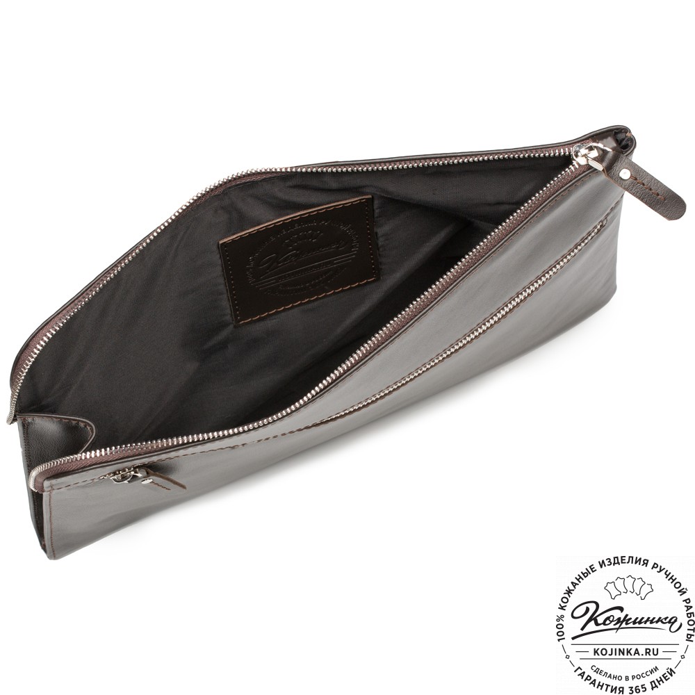 Папка для документов "Бэн" (тёмно-коричневая)