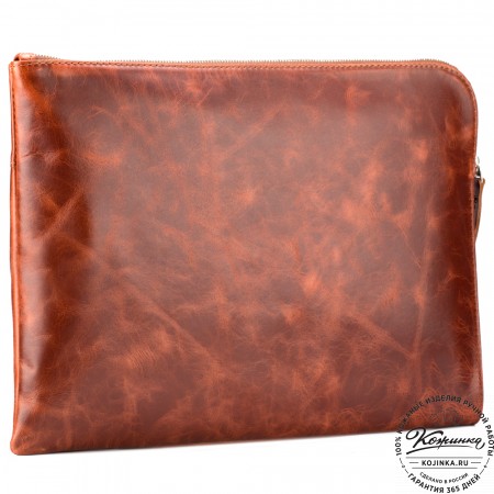 Папка для документов "Бэн" (рыжий антик)