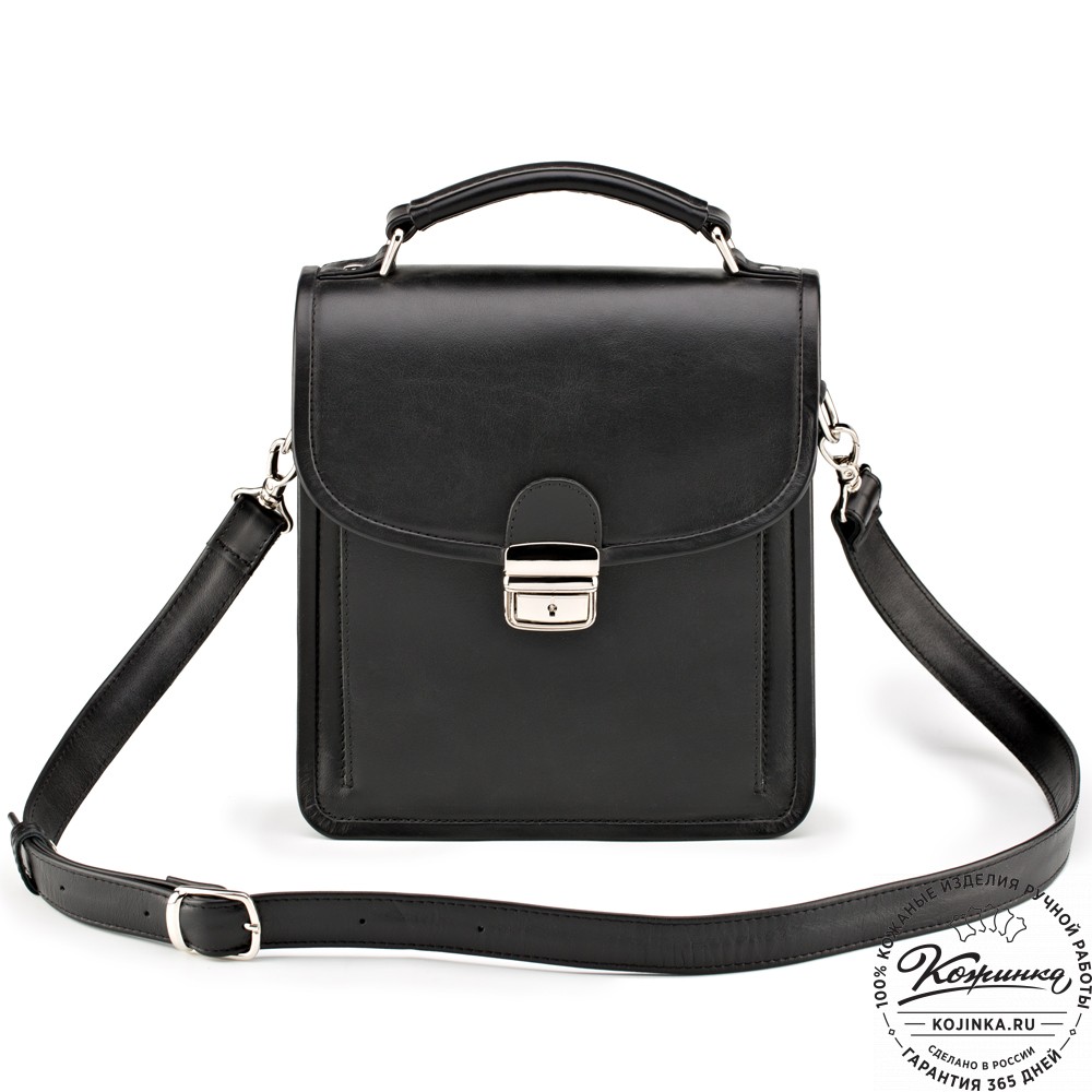 Кожаный планшет "Куба" (чёрный) 