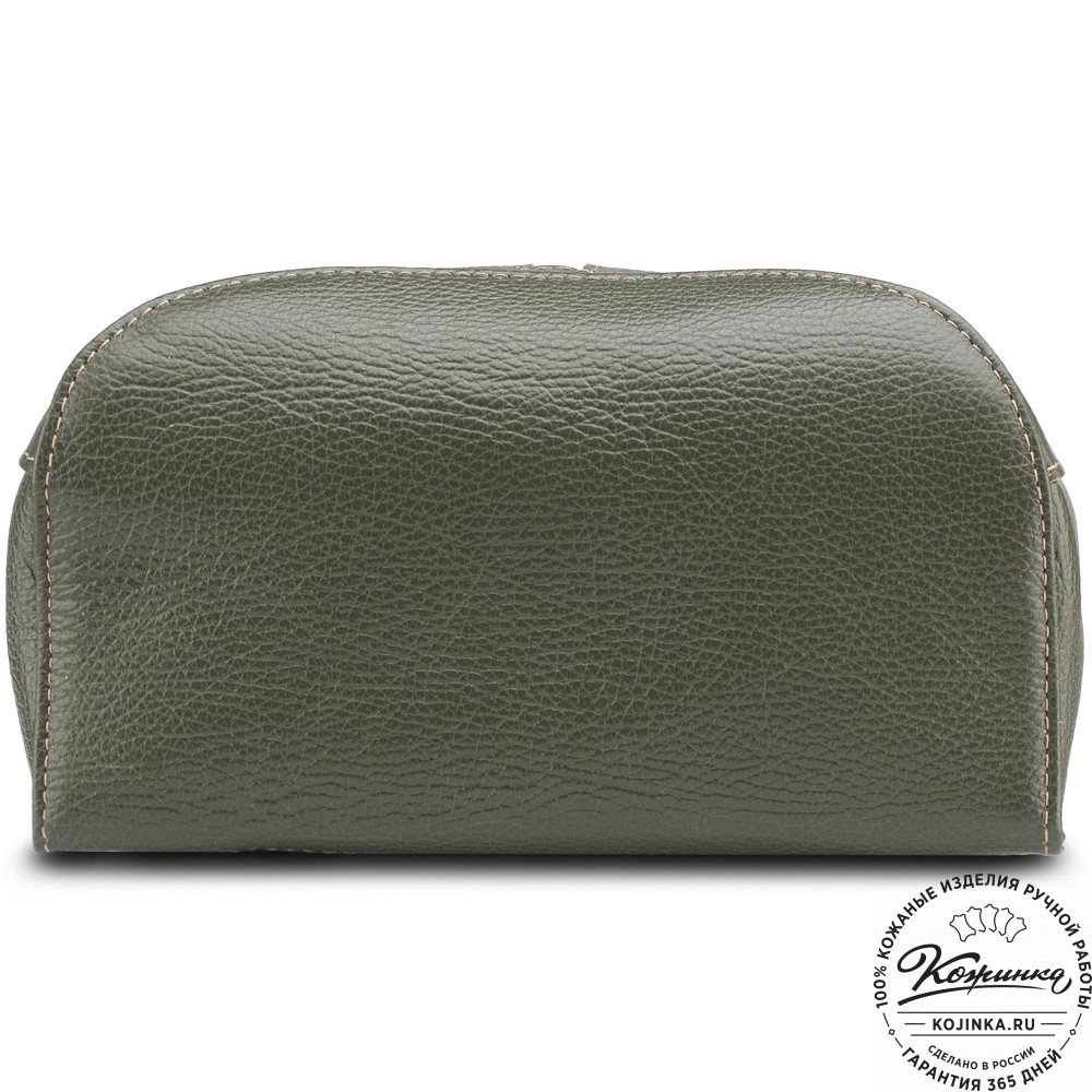 Женский кожаный рюкзак "Ассоль" (оливковый)