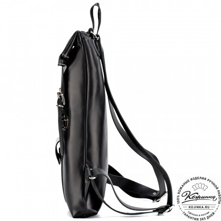 Кожаный рюкзак "Vogue New" (чёрный)