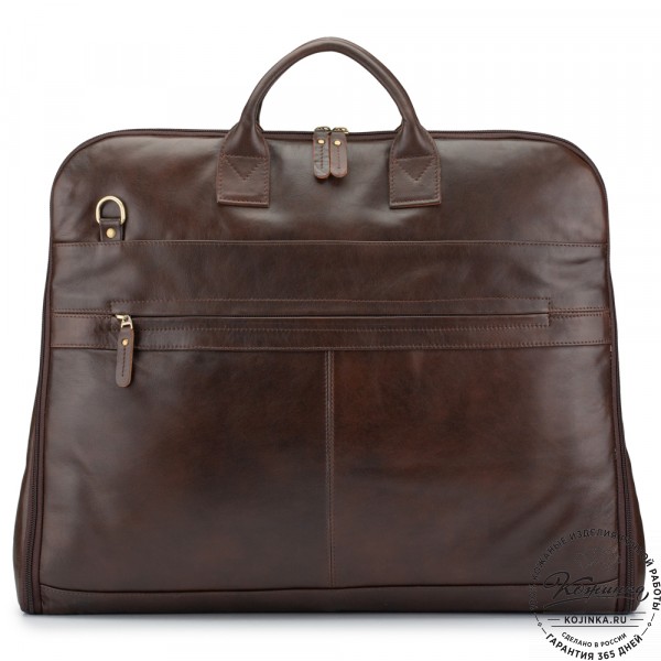 Кожаный портплед "Сильвер" (темно-коричневый). фото 1