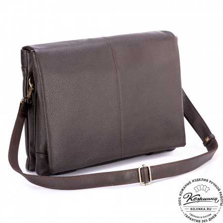 Кожаная сумка "Бавария" (коричневая)