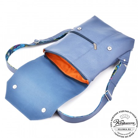 Кожаный рюкзак "Голландия New" (джинс)