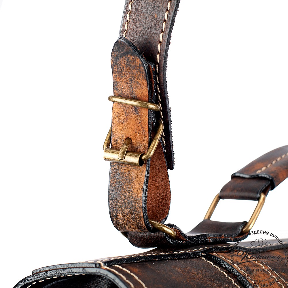 Кожаный портфель "Юрист"  (старение)