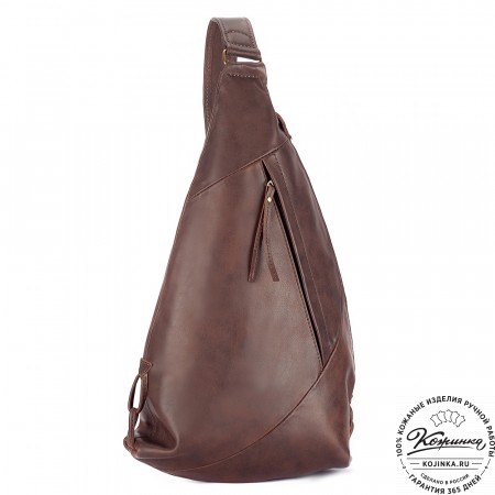 Кожаный рюкзак "Африка" (коричневый)