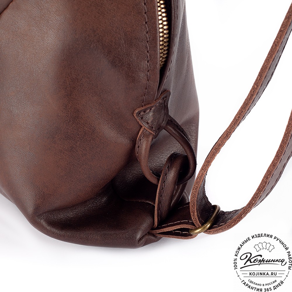 Кожаный рюкзак "Африка" (коричневый)