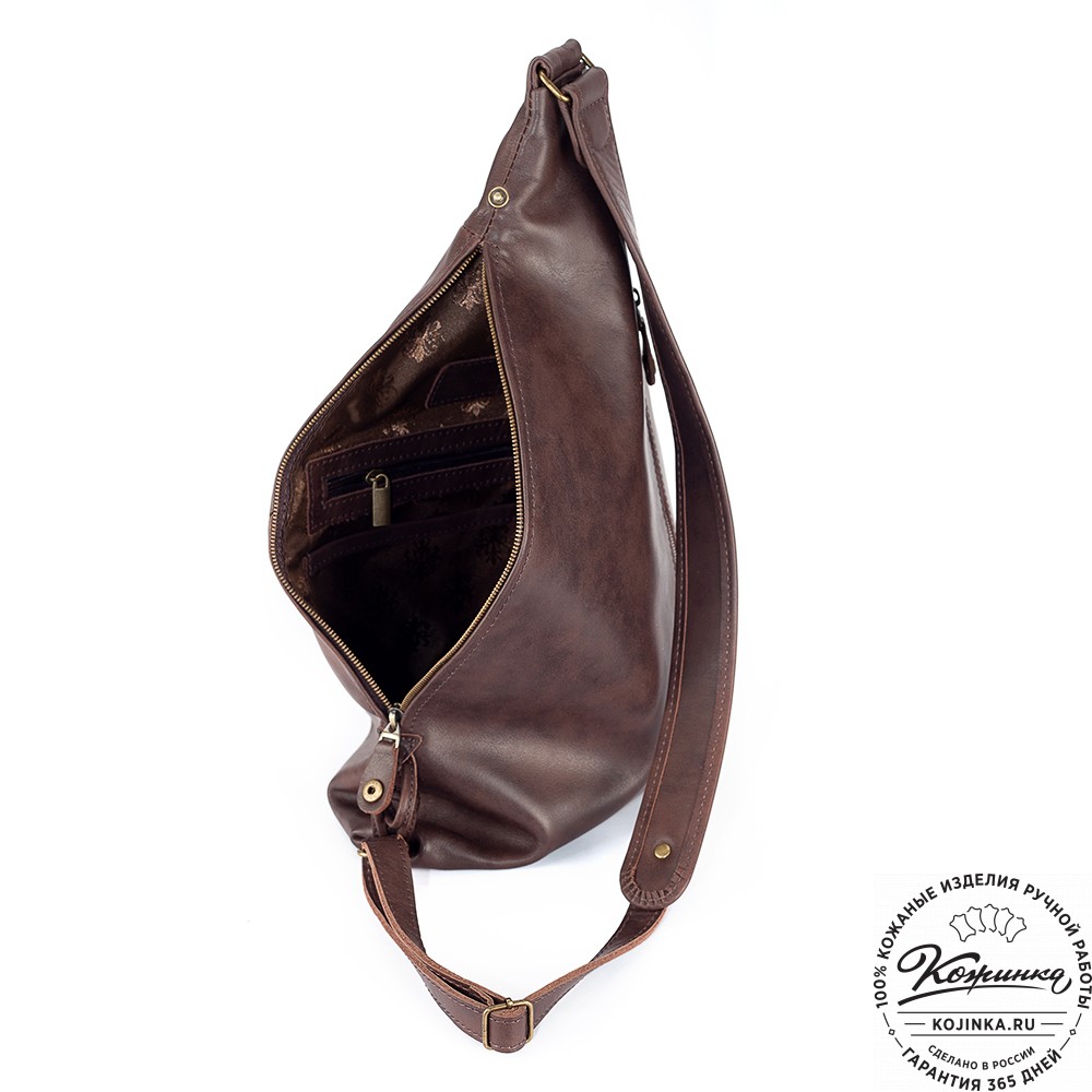 Кожаный рюкзак "Африка" (коричневый)