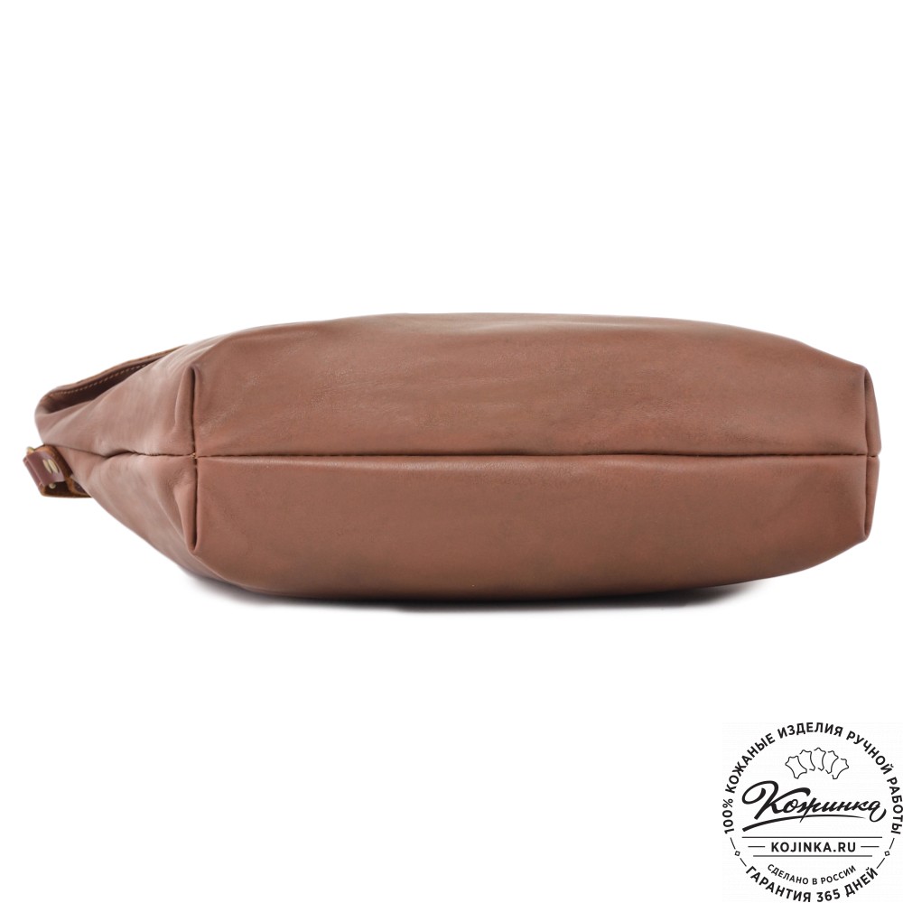  Кожаная сумка "Верона" (коричневая)