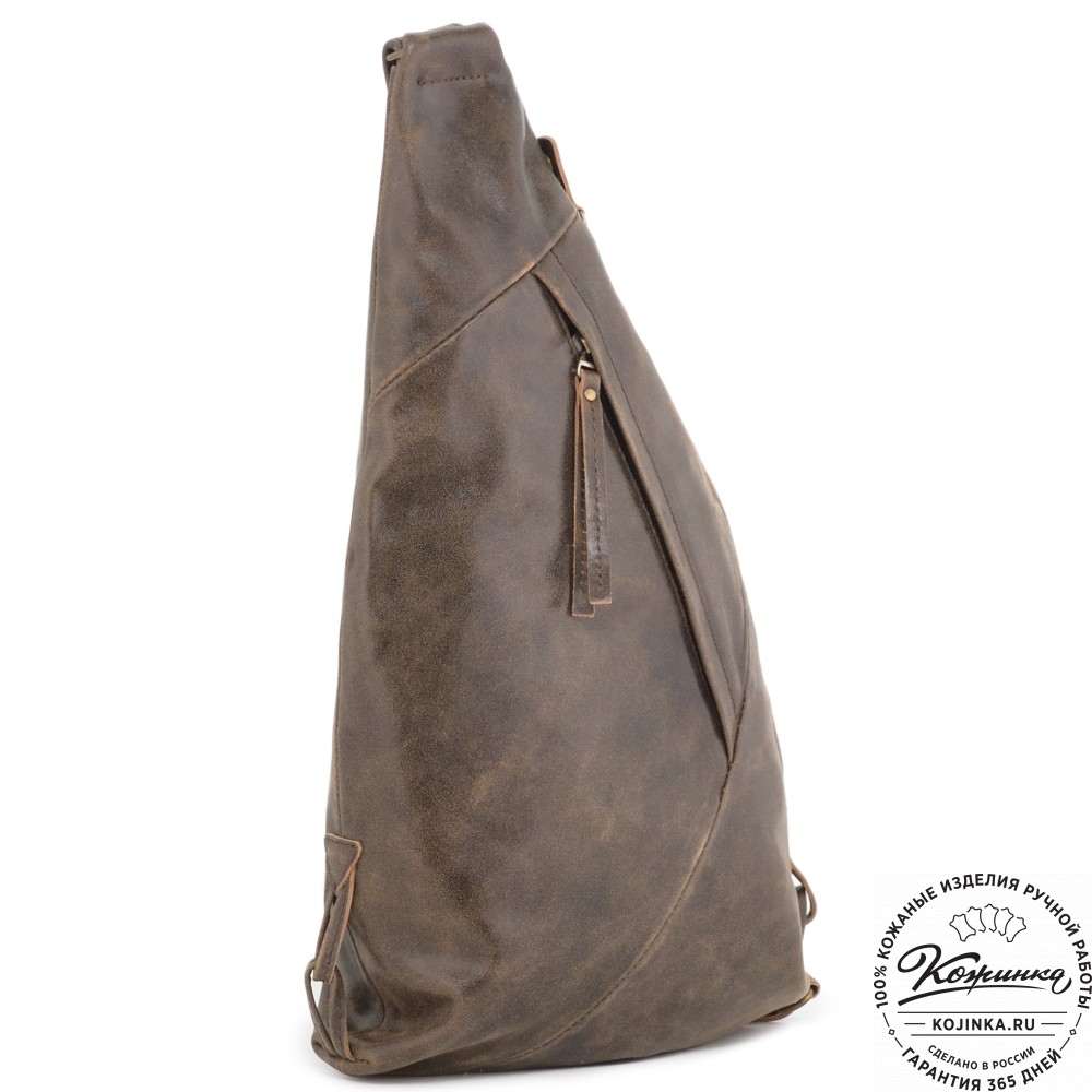 Кожаный рюкзак "Африка" (коричневый наппа)