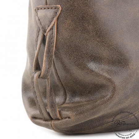 Кожаный рюкзак "Африка" (коричневый наппа)