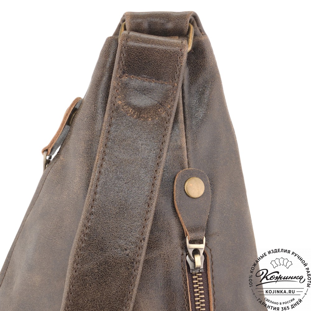 Кожаный рюкзак "Африка" (коричневый наппа)