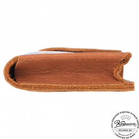 Кожаный футляр для очков "Марокко" "Кроль в очках"