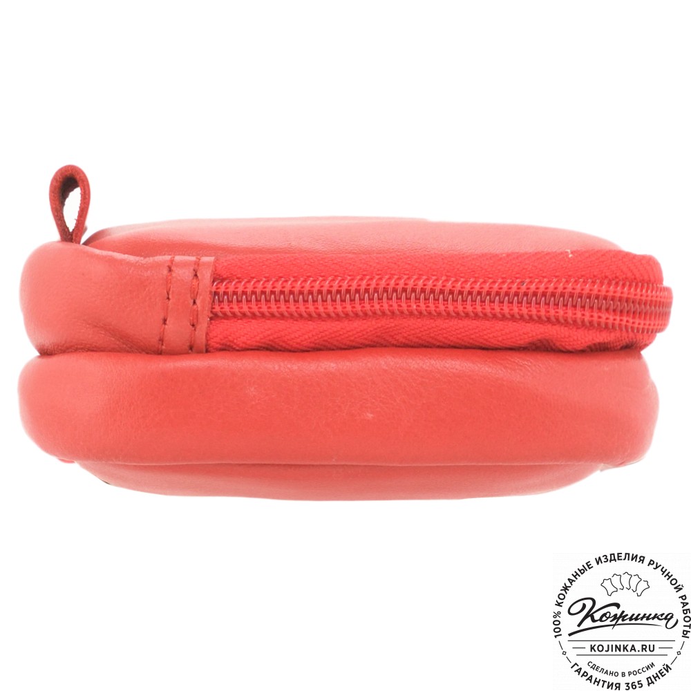 Кожаный клатч "Денвер" (красный)
