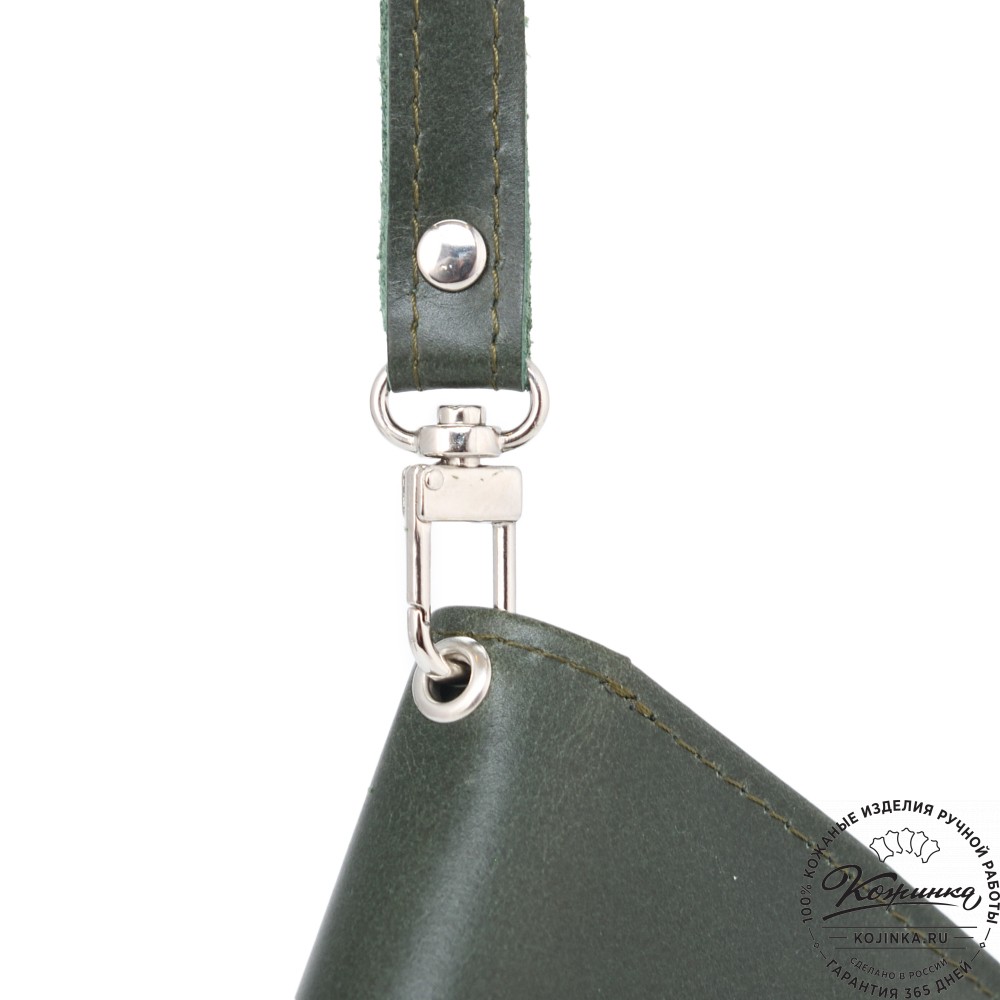 Кожаное портмоне Дублин (зеленый)