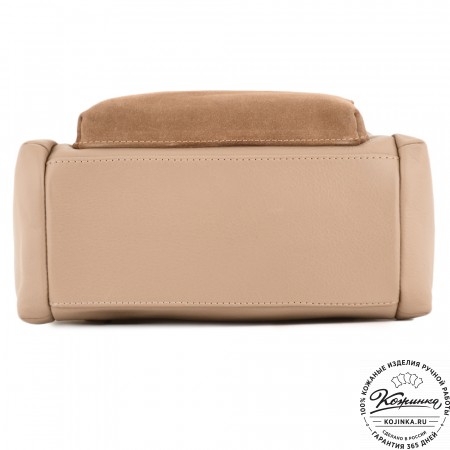 Женский кожаный рюкзак "Франческа" (капучино)