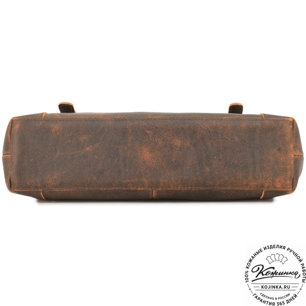 Кожаный портфель "Англетер" (коричневый эксклюзив)