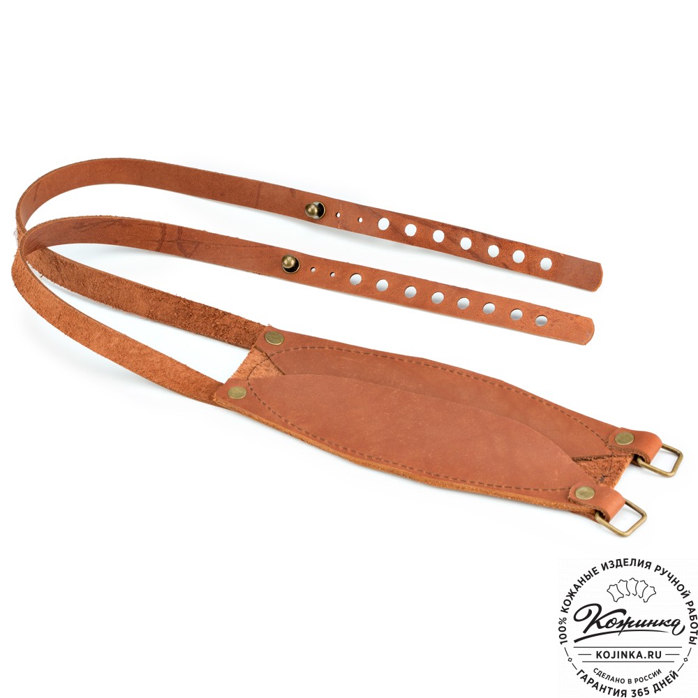 Кожаная маска Бампер (коричневая)